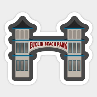 Euclid Beach Park Sticker